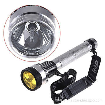 HID Torch Light with 12V Working Voltage, 6,000K Color Temperature, Short-circuit Protection